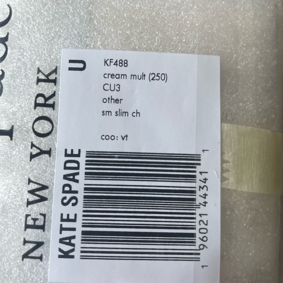 Kate Spade Coffee Break SET Donut Doughnut Crossbody, Cardholder & Necklace, NWT - Picture 4 of 16